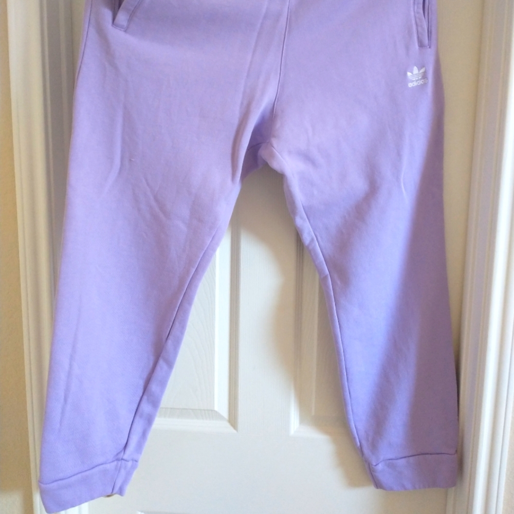 Adidas, Lavandar pants, 2XL.